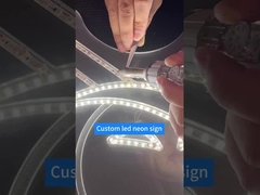 Roze Paarse Wit Romantisch Flex Hoge Helderheid Neon Logo Sign Led