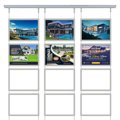 kopen A4 Crystal Light Box Company Sign Wall Acrylic 2835 Led Reclamelamp online vervaardiging
