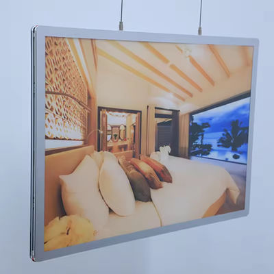 kopen Commerciële reclame Led Light Box Sign Lightbox 1,2 kg Reclame Displays Dubbelzijden online vervaardiging