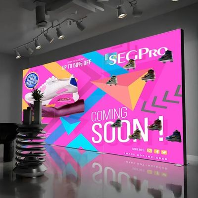 kopen Achtergrondverlichting Led Stoffen lichtdoos Reclame Aluminiumprofiel Frame Lightbox online vervaardiging