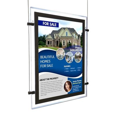 kopen Brand Showcase Acrylic Slim Verlichte Kristallen Led Lightbox online vervaardiging