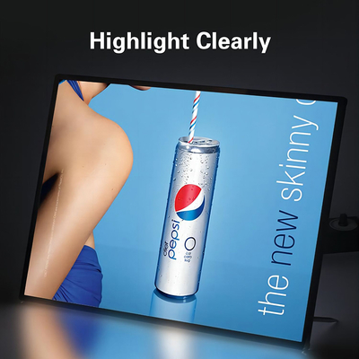kopen Ultradunne glazen LED-lichtbak Hoge definitie LED-lichtbak online vervaardiging