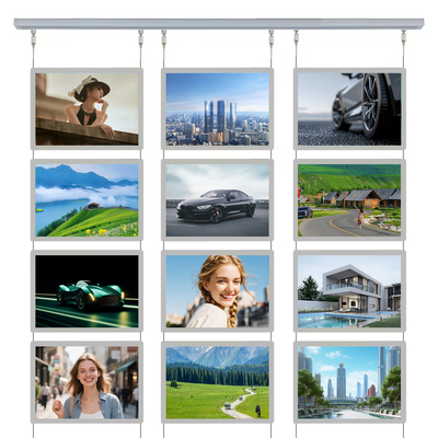 kopen Custom Crystal Led Light Box 80000hr Duidelijke Acryl achtergrondverlichting Reclame lichtdozen online vervaardiging