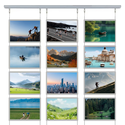 kopen 110x80x10 cm enkelvoudig verpakkingsformaat lichtdoos met achtergrondverlichting met milieuvriendelijke LED-verlichting online vervaardiging
