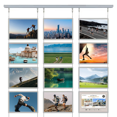 kopen 12V 24V Crystal Light Box LED-verlichtingsbord voor onroerend goed online vervaardiging