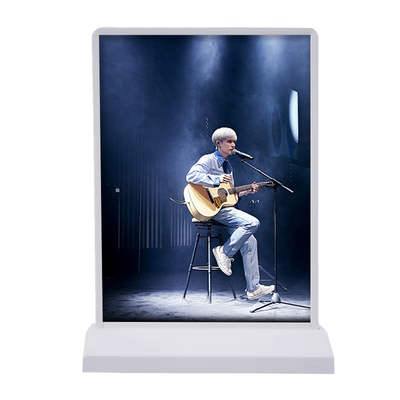 kopen A4 Oplaadbare Draadloze Dubbelzijdige Reclame Lichtbak 5V 2A online vervaardiging