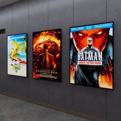 Ultra dunne lichtbox fotoraam poster aluminium snap frame led lichtbox