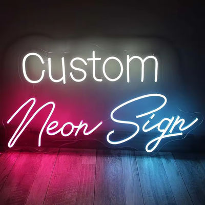 Verticaal LED Neon Sign Acrylic Flex Neon Light Board Shop RoHS