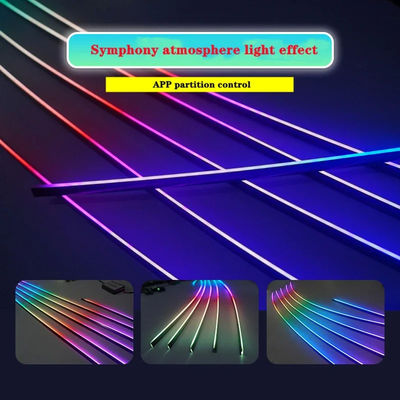 12V Multicolor Car Ambient Lights LED Rgb Verlichting voor avondfeesten Evenementen
