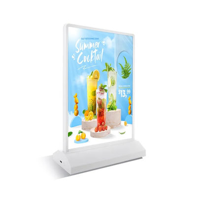 A4 Tafelstand Menu Display Board Advertentie Rechargeable Light Box