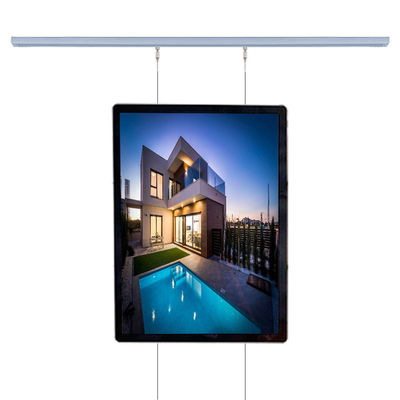 Aluminium Real Estate Display Light Box Frame Achtergrondverlichting Acryl Reclame Crystal Lightbox