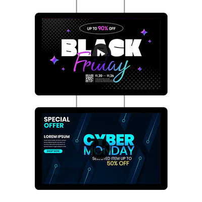 Hoogspanning 24V Enkelzijdige Digitale Reclameschermen Van Professionele Wandmontage Of Ophanging