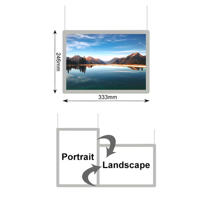 Aluminium Ultra Slim Crystal Light Box Snap Clip Reclame achtergrondverlichting Poster Frame Light Boxes