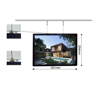 Ultra Slim achtergrondverlichting LED reclame lichtdoos met aanpassing van de grootte voor kristalhelder display